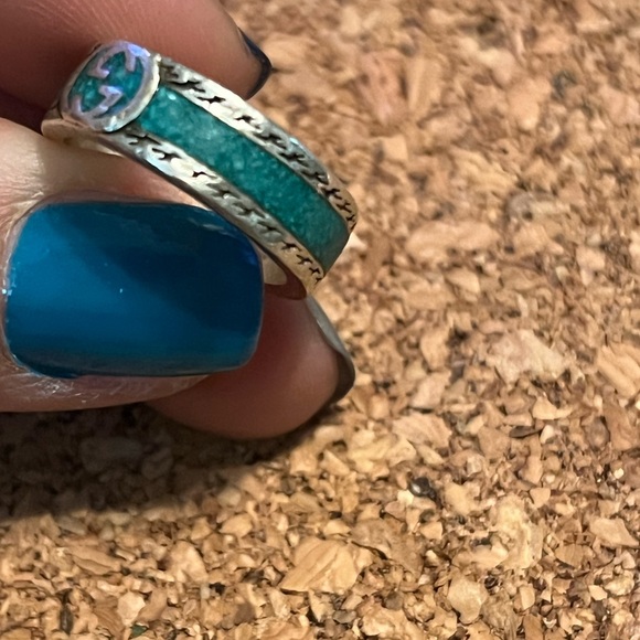 GUCCI 925 Silver Interlocking G Ring- Size 11/US 5 3/4 - Picture 10 of 12